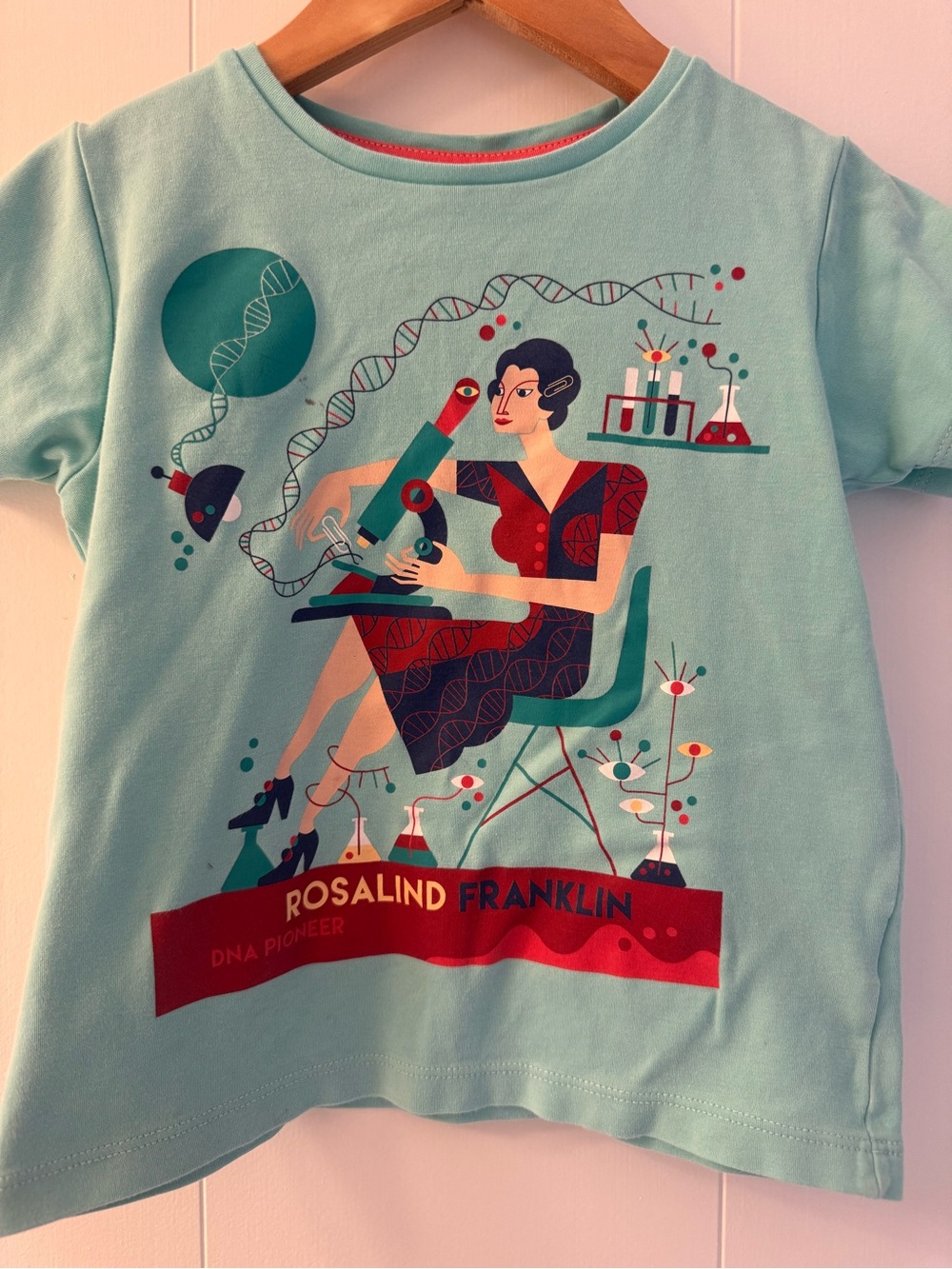 Piccolina Rosalind Franklin Kids Tee 4T